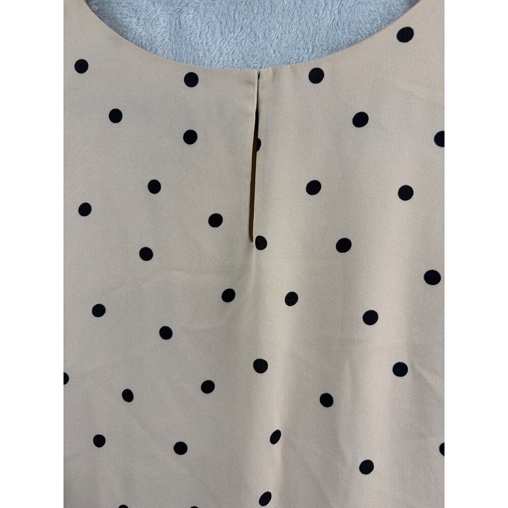 Ann Taylor Polka Dot Sleeveless Tank Top - Size XL - Picture 5 of 9